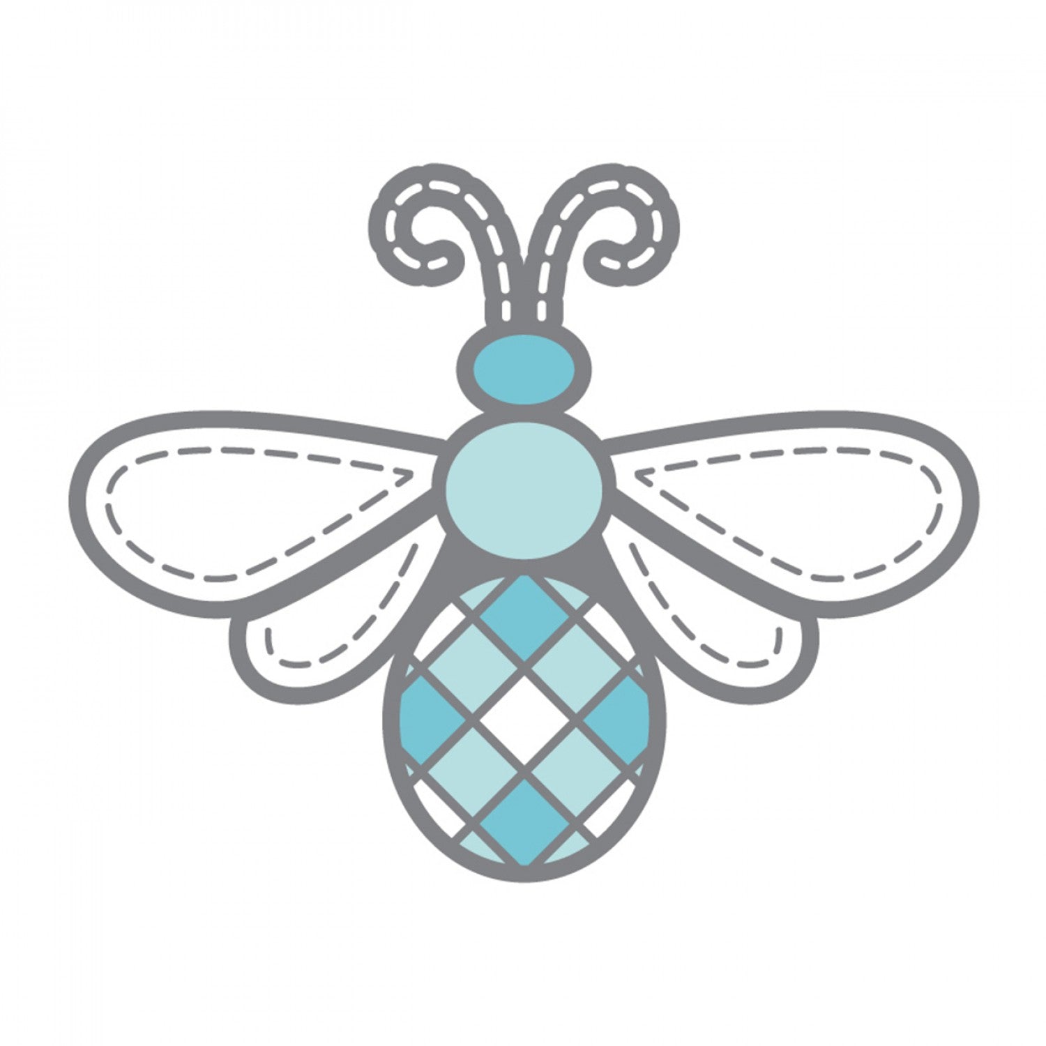 Cottage Bee In My Bonnet Enamel Needle Minder # ISE-845 - Special Order