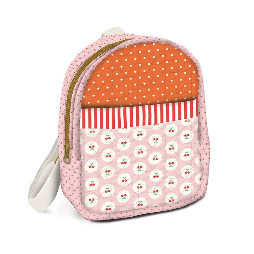 Cotton Nook by Minki Kim : Cut and Sew Backpack Panel
