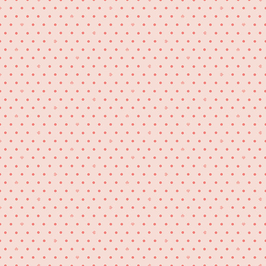 Cotton Nook by Minki Kim : Dots Blush C17977-BLUSH