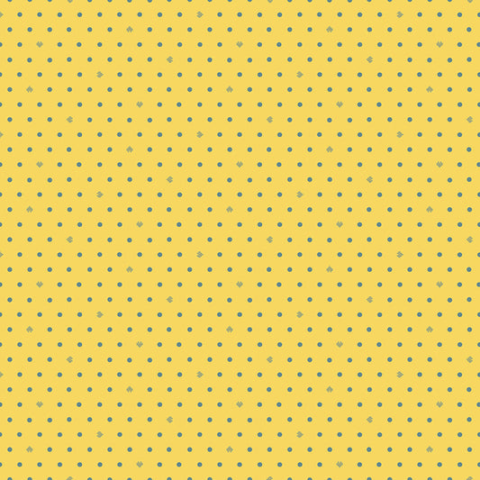 Cotton Nook by Minki Kim : Dots Yellow C17977-YELLOW