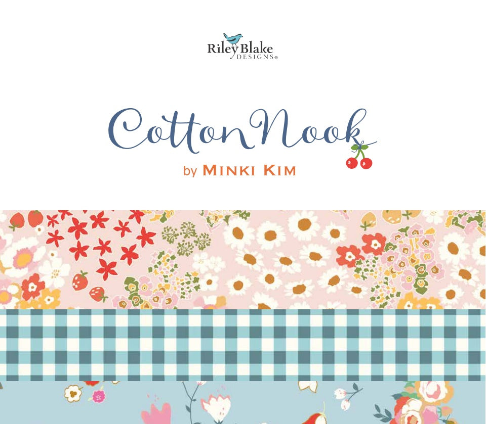 Cotton Nook by Minki Kim : Fabric Bundles Including Backpack Panel