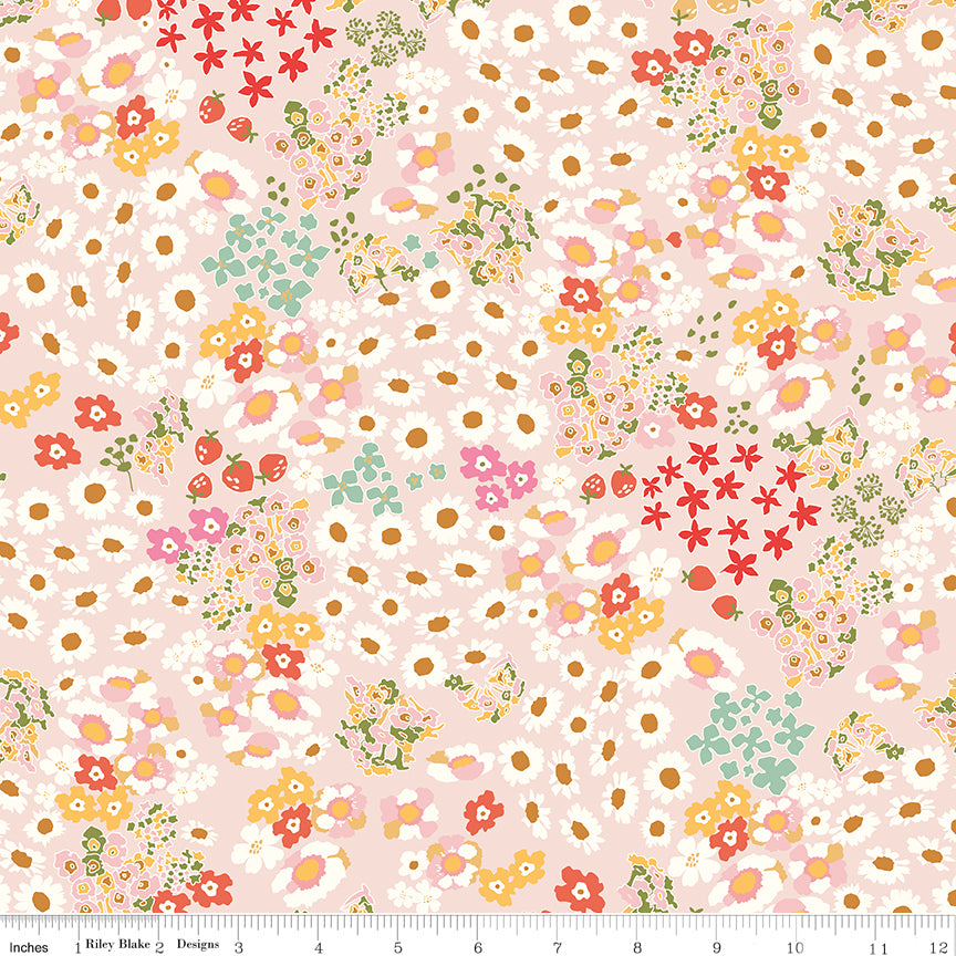 Cotton Nook by Minki Kim : Flowerbed Blush C17971-BLUSH