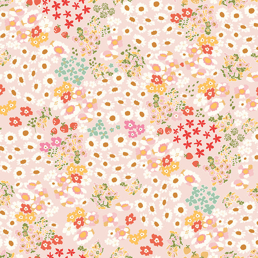 Cotton Nook by Minki Kim : Flowerbed Blush C17971-BLUSH