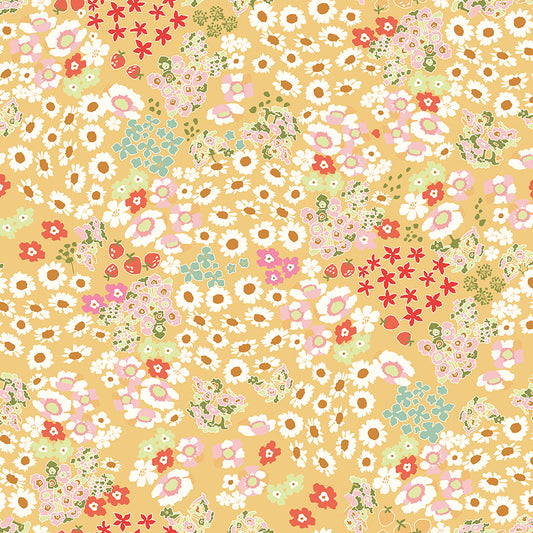 Cotton Nook by Minki Kim : Flowerbed Yellow C17971-YELLOW