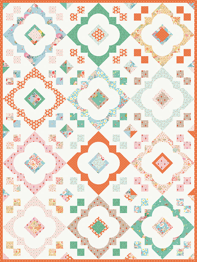 Cotton Nook by Minki Kim : Lily Quilt Kit