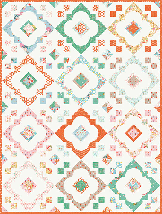 Cotton Nook by Minki Kim : Lily Quilt Kit