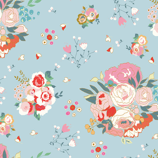 Cotton Nook by Minki Kim : Main Sky C17970-SKY