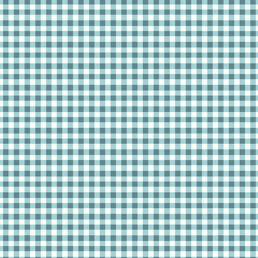 Cotton Nook by Minki Kim : Plaid Blue C17976-BLUE