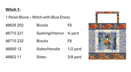 Coven by Robin Pickens : Happy Helper Tote Kit - 8 Designs