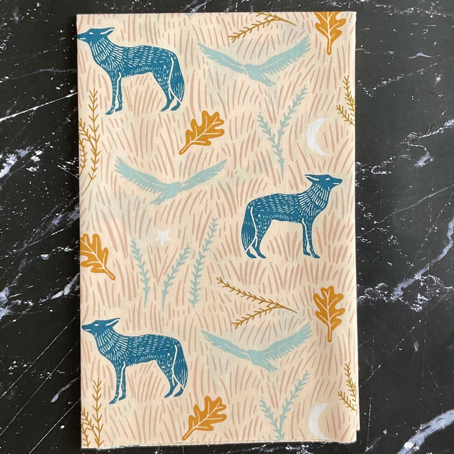 Coyote Hill by Katie O'Shea : Wild Woodblock Day COH28900