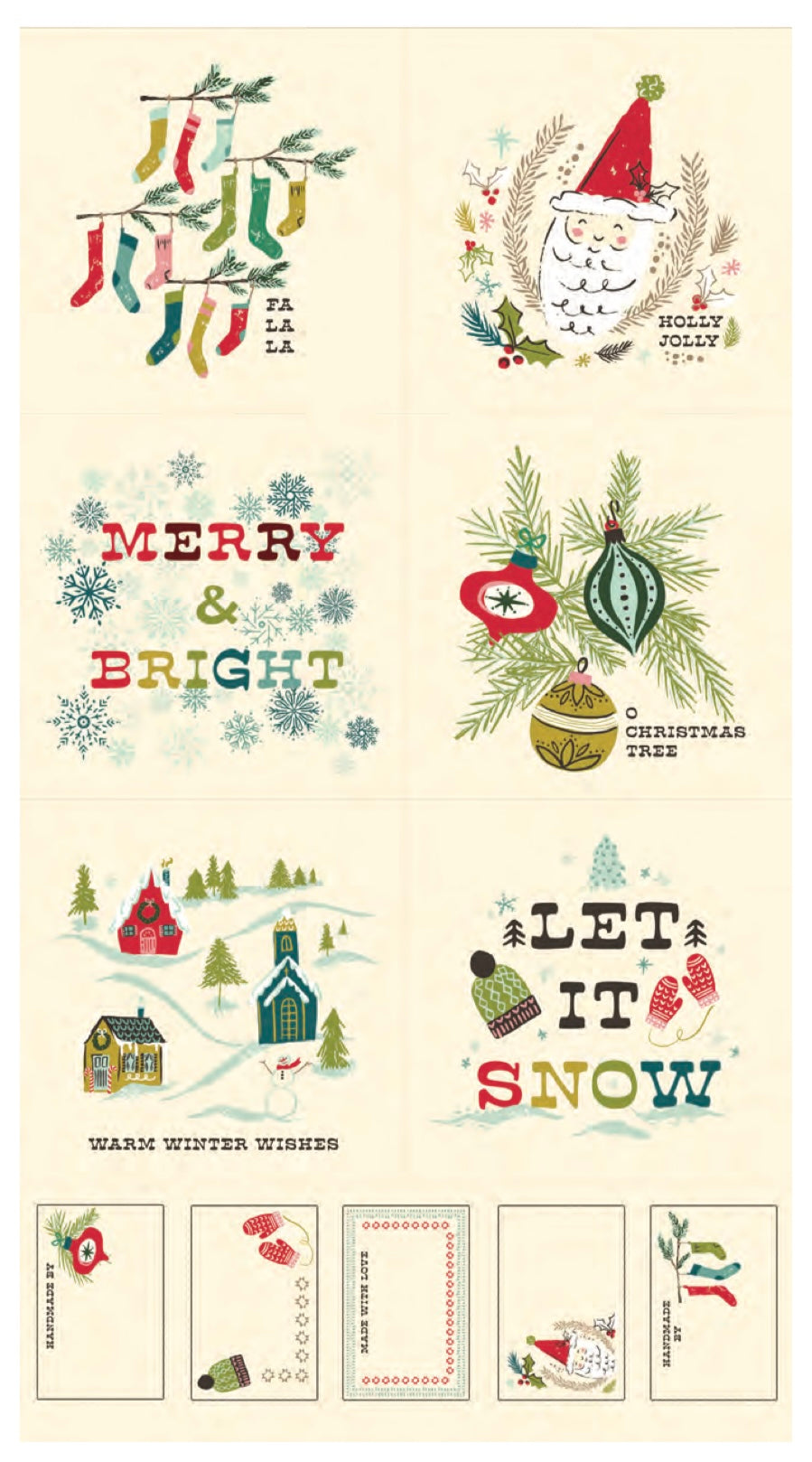 Cozy Wonderland by Fancy That Design House : Fat Quarter Bundle with Panel