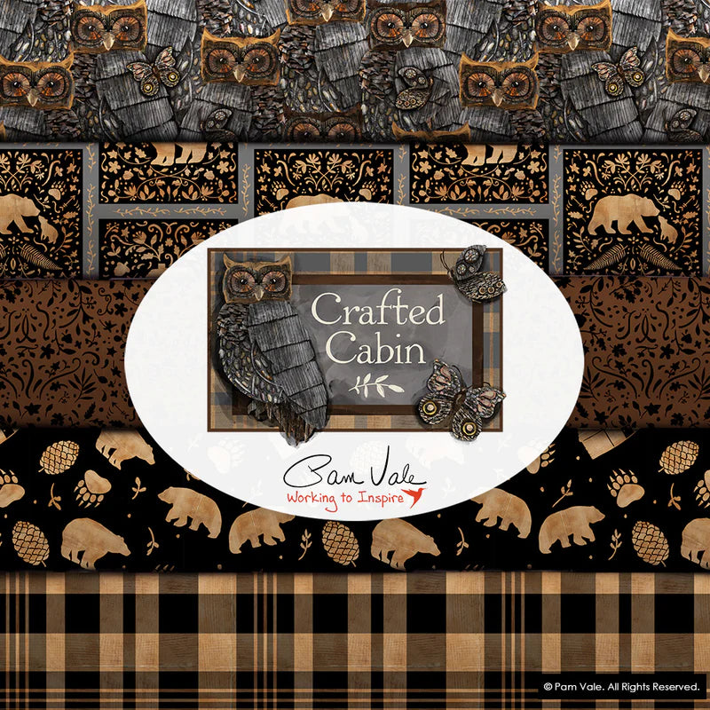 Crafted Cabin by Camelot - Fat Quarter Bundle -  Special Order (Expected May 2025)