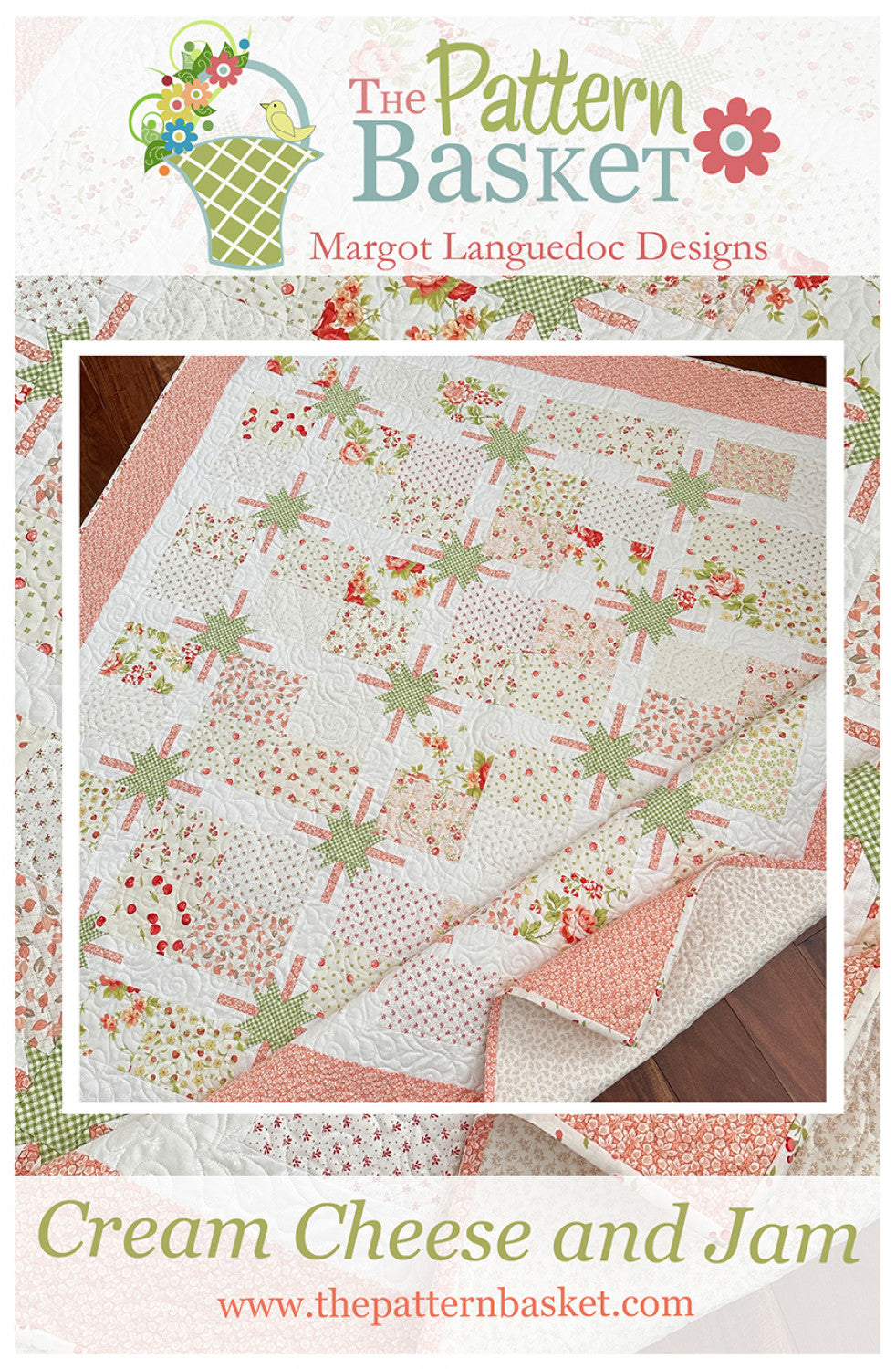 Cream Cheese and Jam Quilt Pattern by The Pattern Basket