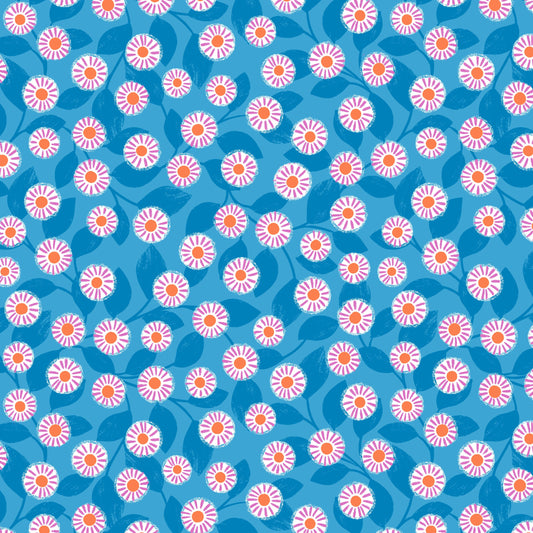 Creative Landscapes - Mountains and Shores by Lewis & Irene : Wild Daisy Blue L27A