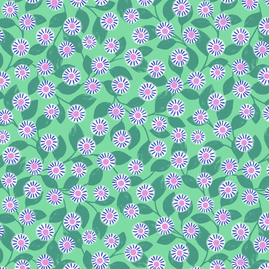 Creative Landscapes - Mountains and Shores by Lewis & Irene : Wild Daisy Green L27C