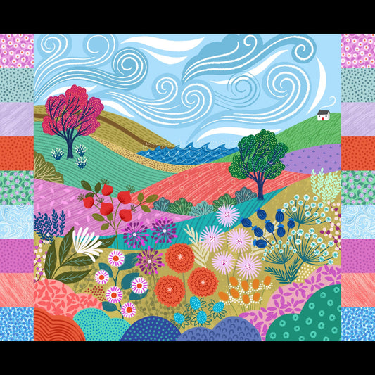 Creative Landscapes - Mountains and Shores by Lewis & Irene : Fabric Bundles