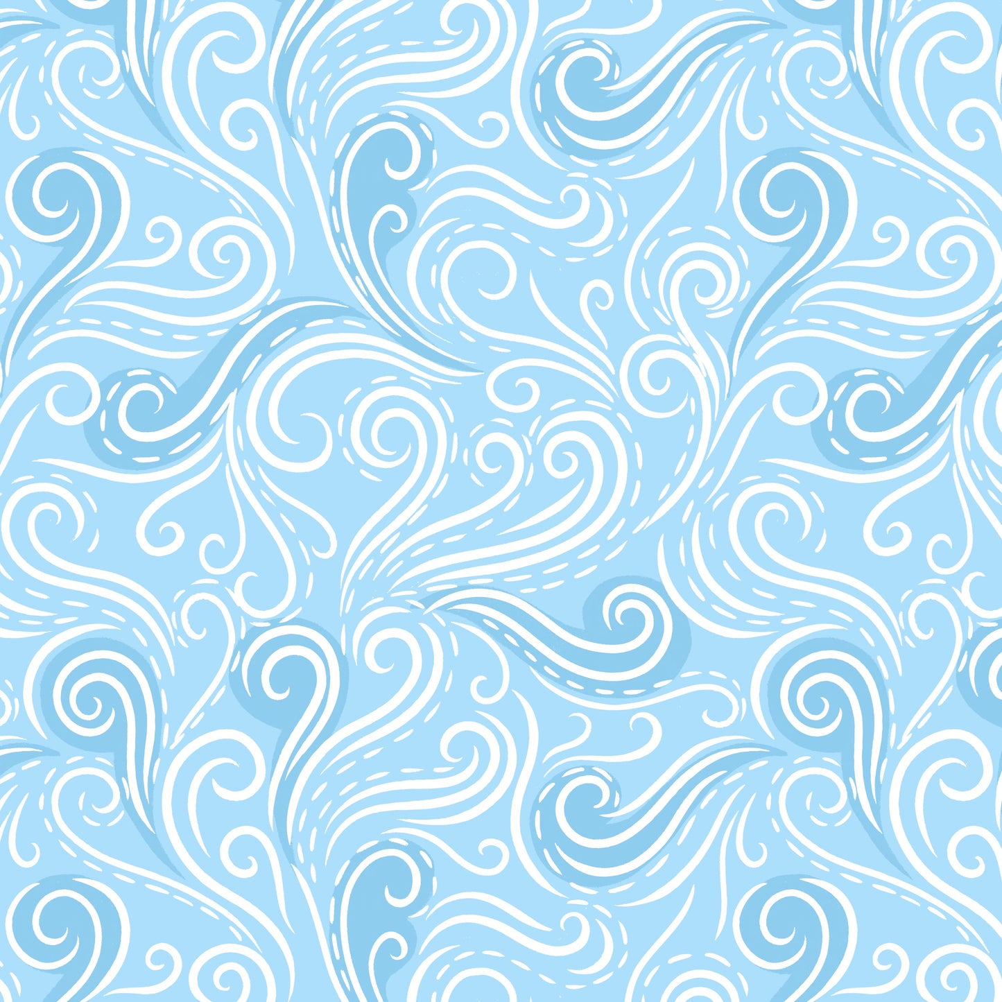 Creative Landscapes - Mountains and Shores by Lewis & Irene : Breezy Swirl L21