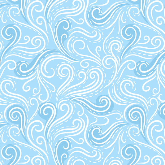 Creative Landscapes - Mountains and Shores by Lewis & Irene : Breezy Swirl L21