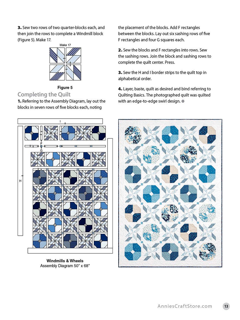 Creative Two-Block Quilts by Annie's Quilting