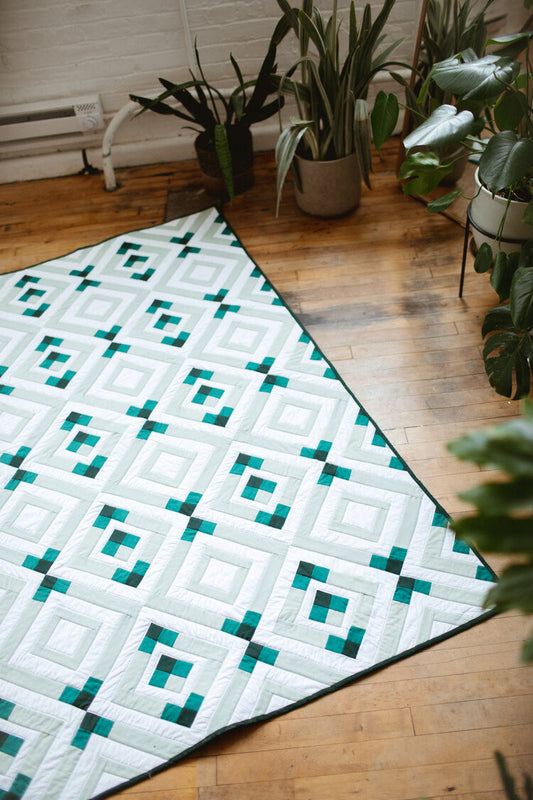 Crest Quilt Pattern by Alderwood Studio