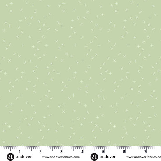 Crisscross by Andover Fabrics - Fabrics Moss A1345-LG