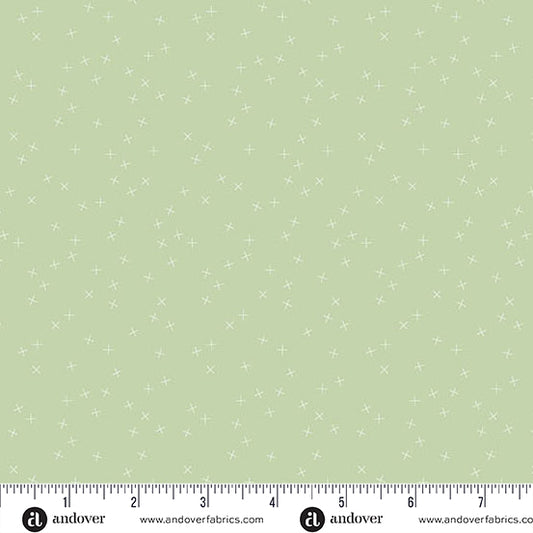 Crisscross by Andover Fabrics - Fabrics Moss A1345-LG