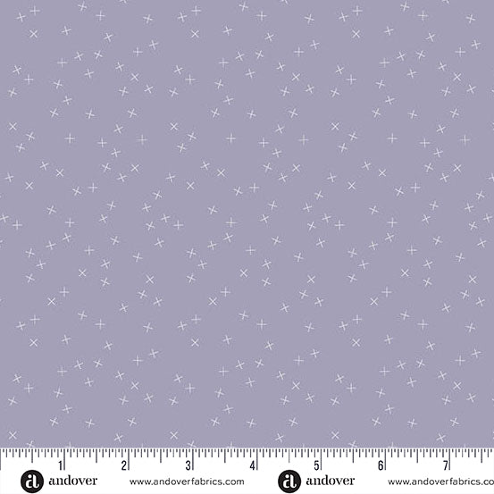Crisscross by Andover Fabrics - Heather A1345-P