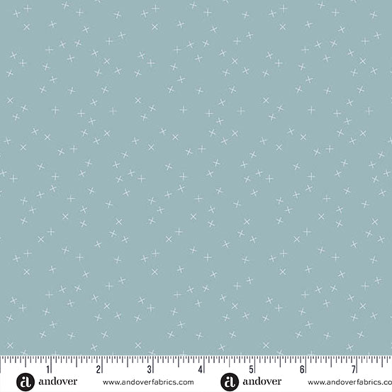Crisscross by Andover Fabrics - Robin's Egg 1345-B