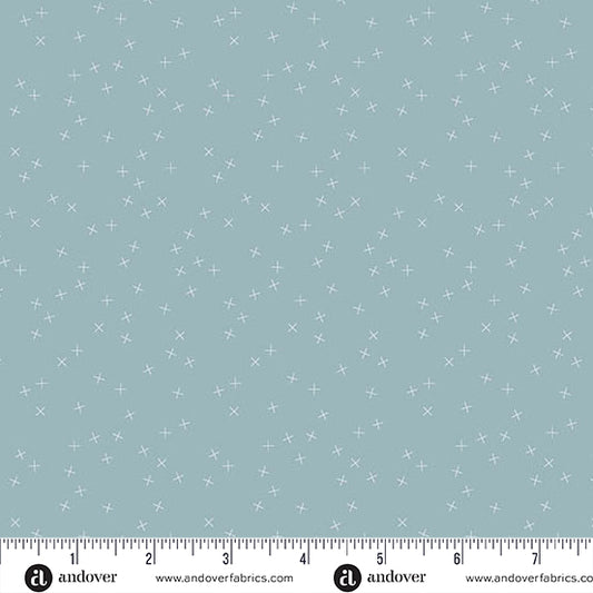Crisscross by Andover Fabrics - Robin's Egg 1345-B