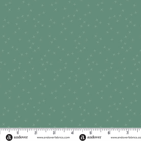 Crisscross by Andover Fabrics - Sage A1345-T