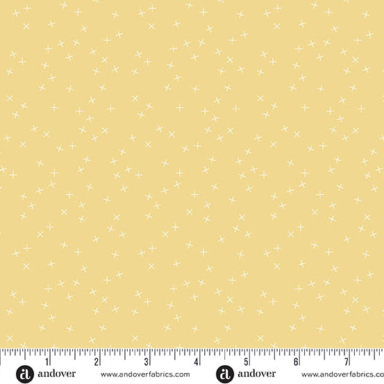 Crisscross by Andover Fabrics - Sunshine A1345-LY