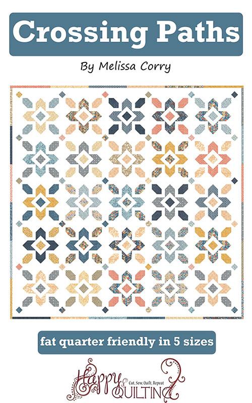 Crossing Paths Quilt Pattern by Happy Quilting