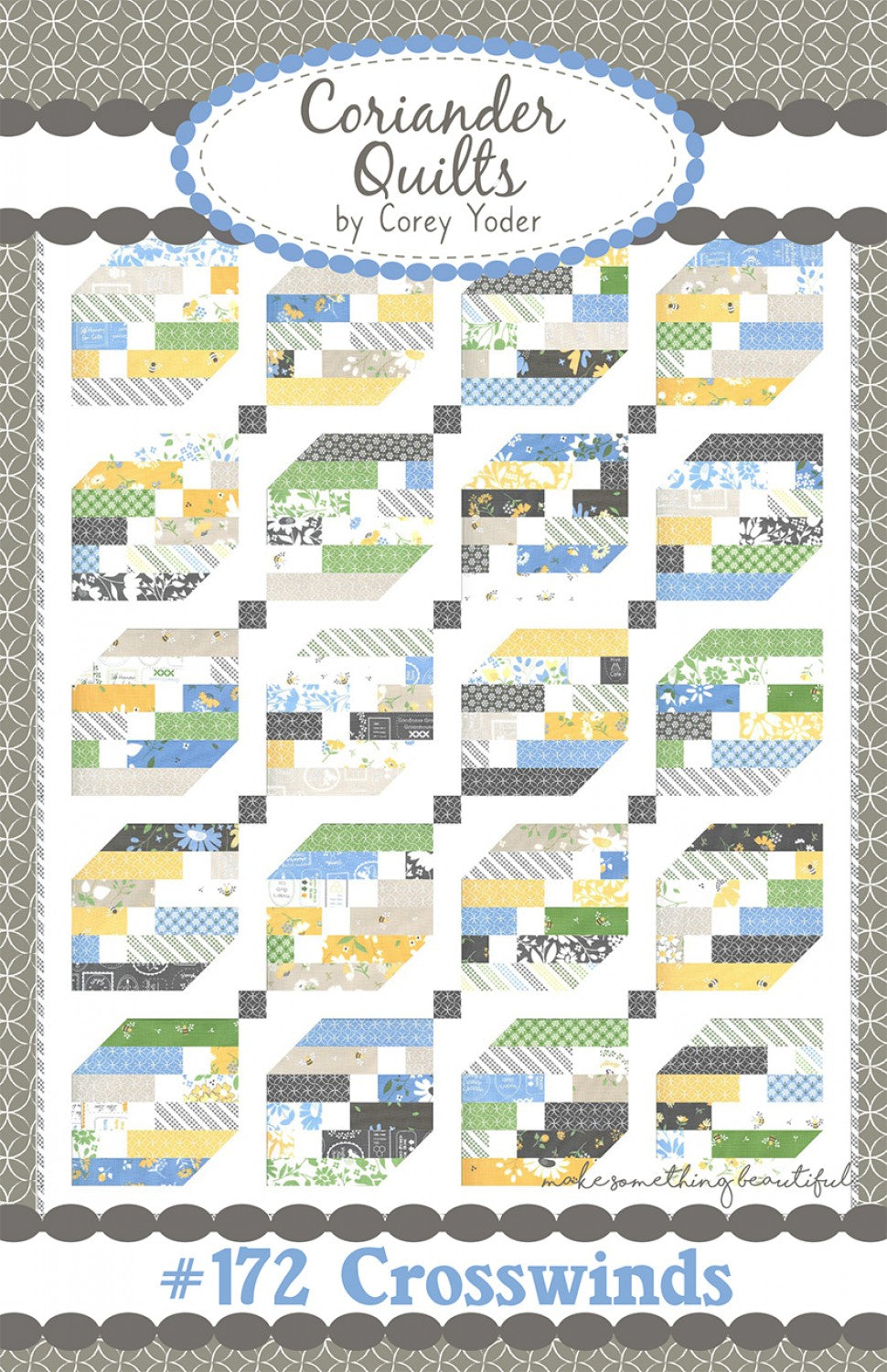 Crosswinds Quilt Pattern by Coriander Quilts - Special Order