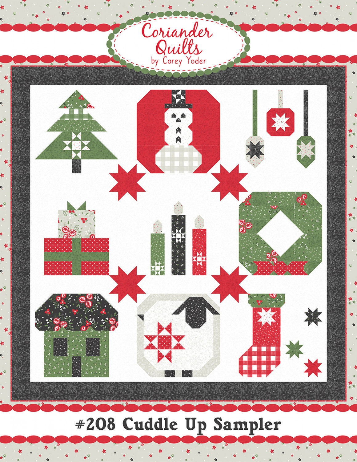 Cuddle Up Sampler Quilt Pattern by Coriander Quilts - Special Order