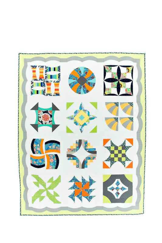 Curve it Up Quilt Pattern by Sew Kind of Wonderful