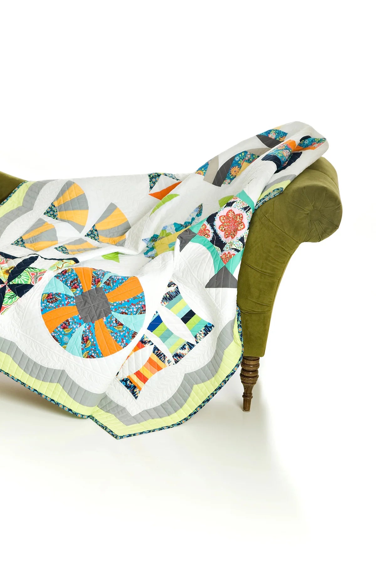 Curve it Up Quilt Pattern by Sew Kind of Wonderful