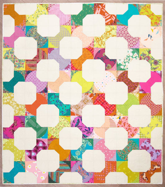 Curvy Bow Tie Quilt Pattern by Sew Kind of Wonderful