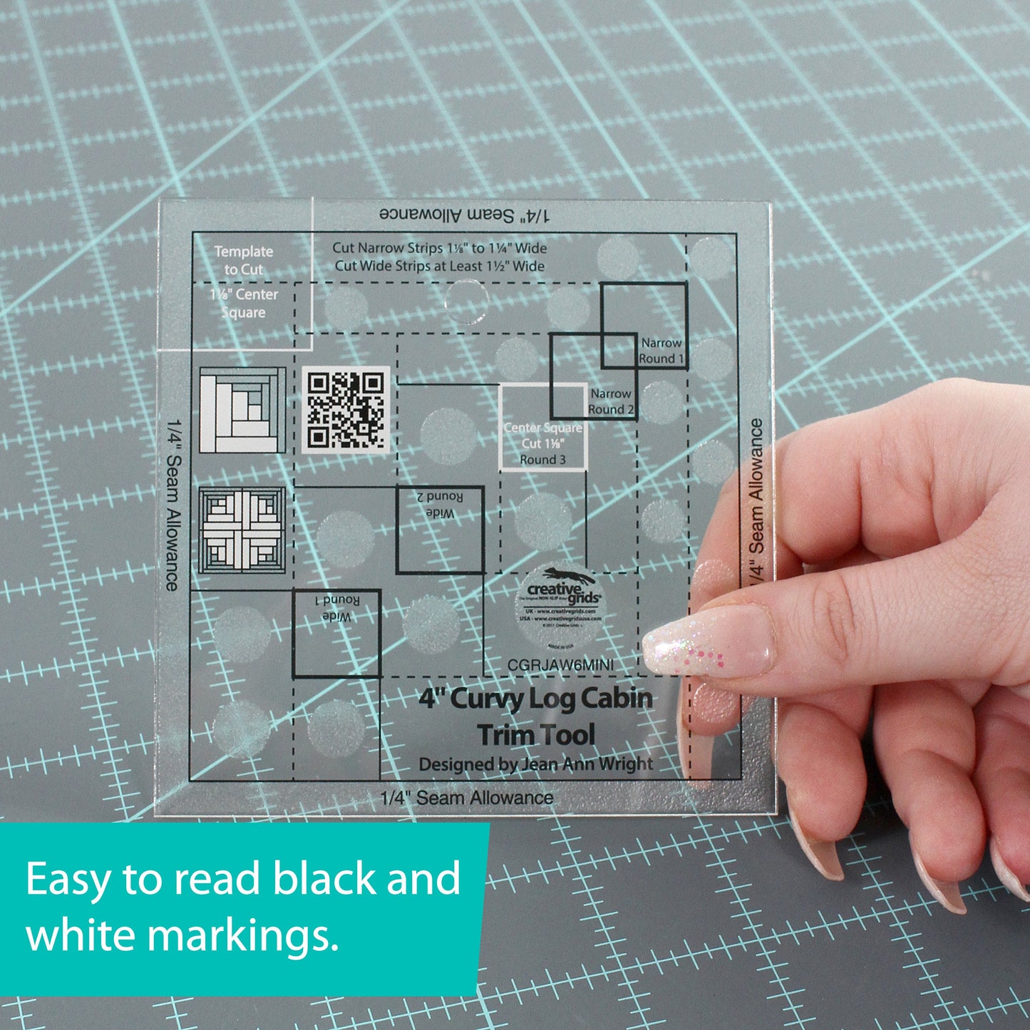 Curvy Log Cabin Trim Tool CGRJAW6MINI 4in
