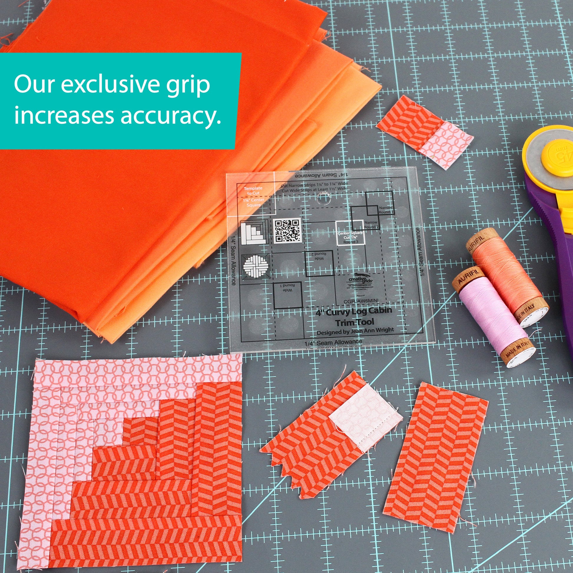 Curvy Log Cabin Trim Tool CGRJAW6MINI 4in