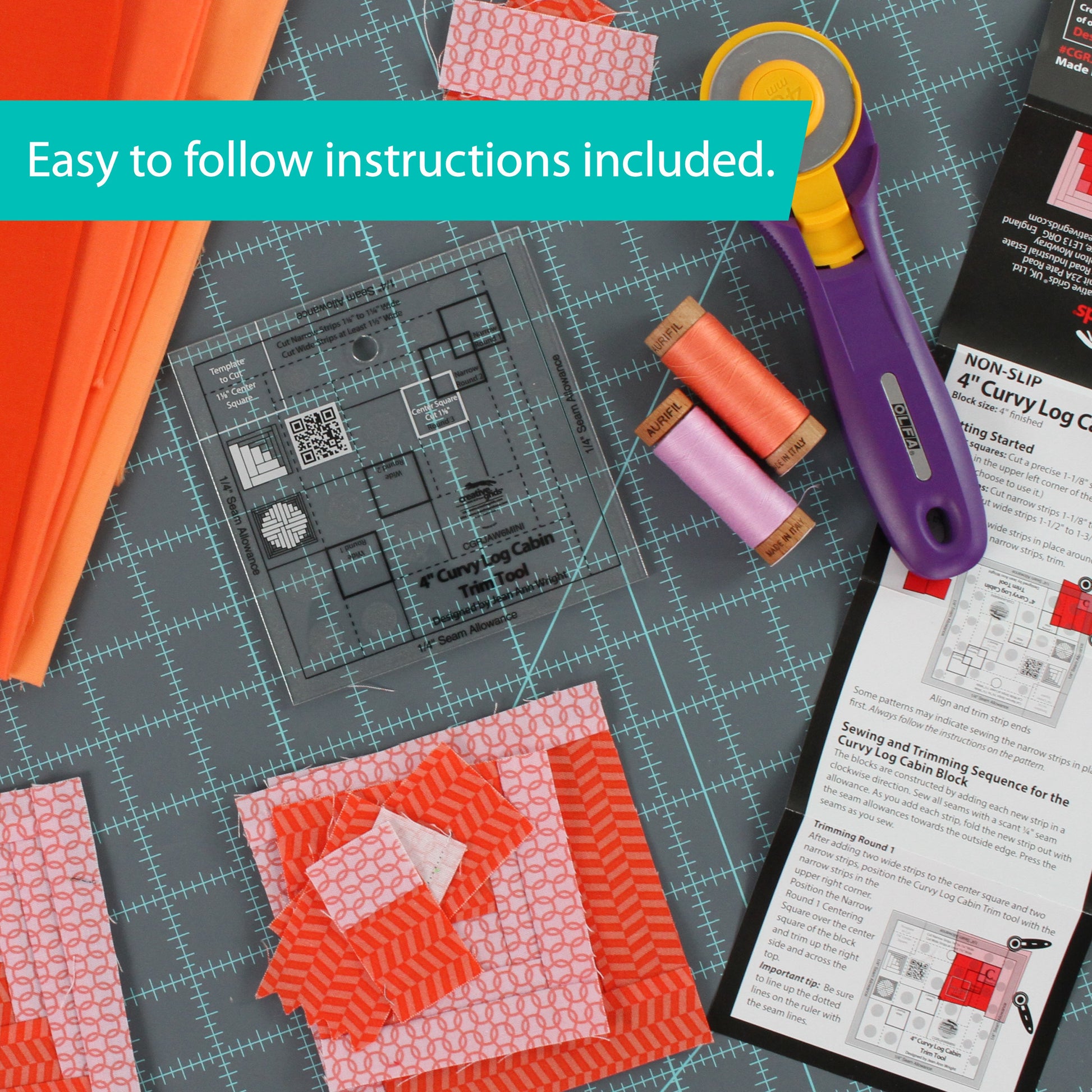 Curvy Log Cabin Trim Tool CGRJAW6MINI 4in