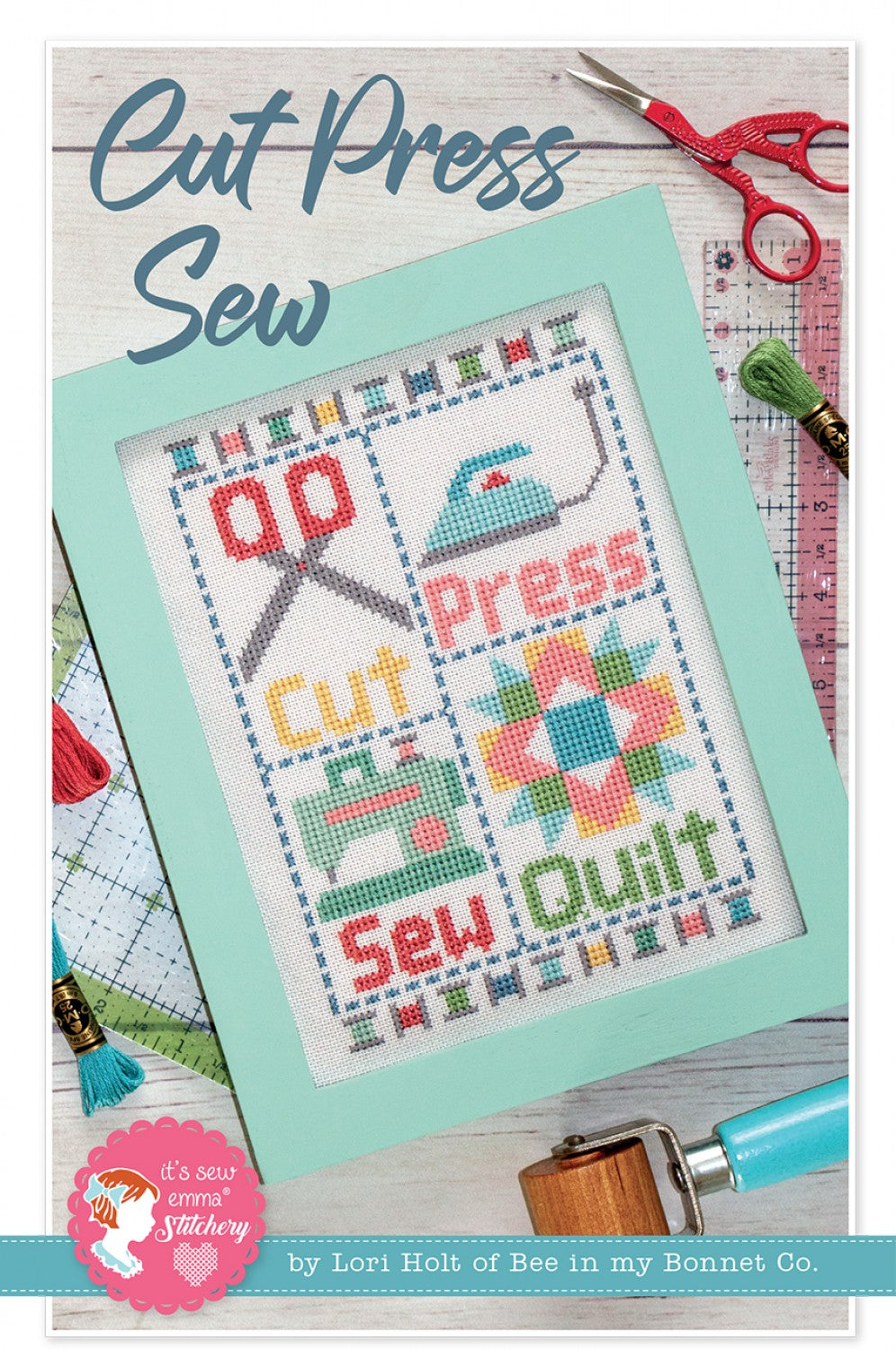 Cut Press Sew Cross Stitch Pattern # ISE-462 - Special Order
