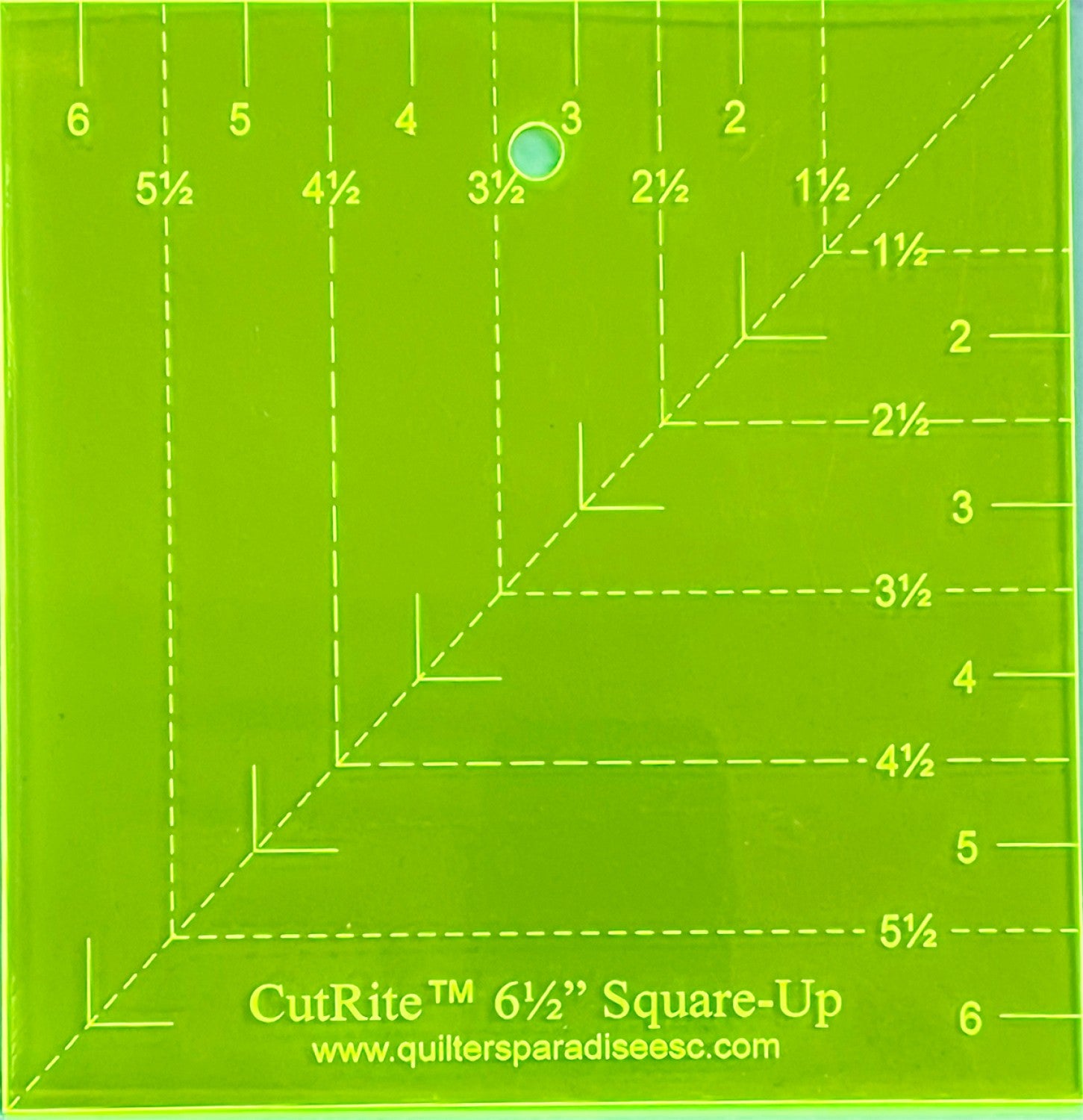 CutRite 6-1/2in Square-Up Template # QP031710 - Special Order