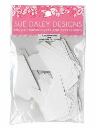 2in Pointed Dresden with 4 Circles Papers (100 pieces per bag) - Special Order