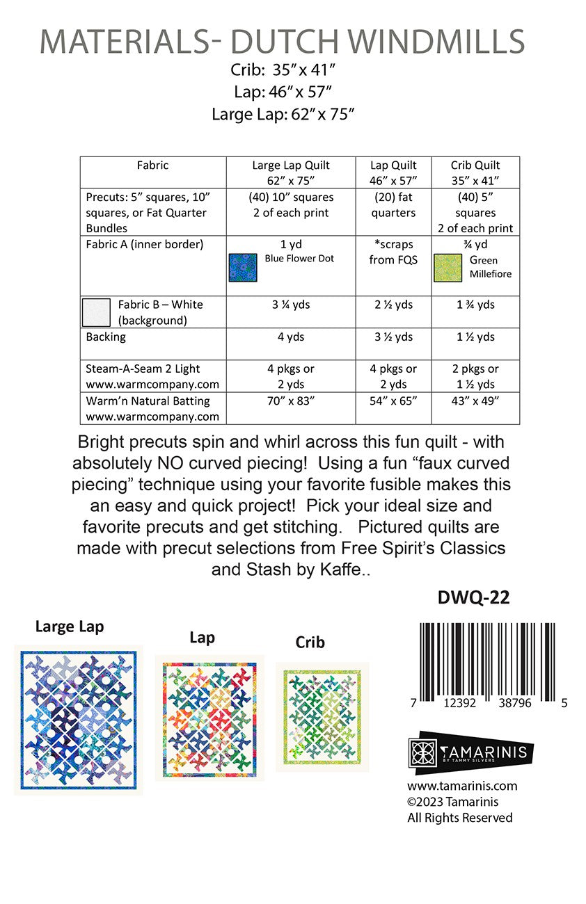 Dutch Windmills # DWQ-22 - Special Order