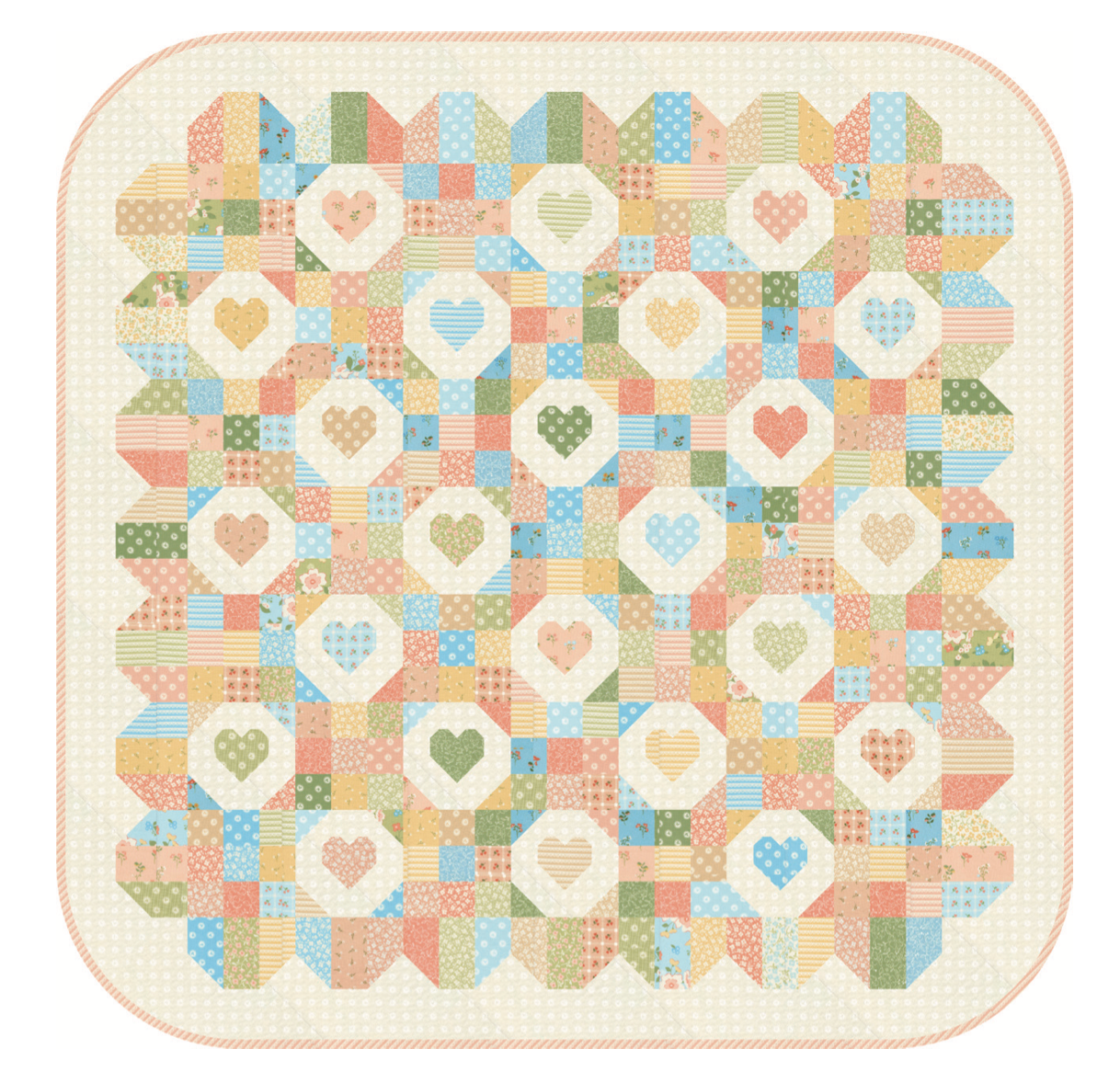 Dainty Meadow by My Sew Quilty Life - Sew Smitten Quilt Kit – Modern ...