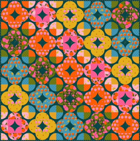 Dainty Tray Quilt Pattern by Holly Clarke Design HCD 021