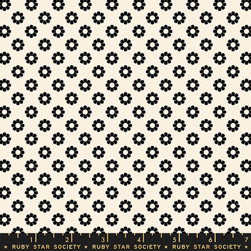 Daisy Days by Alexia Marcelle Abegg : Daisy Black On Natural RS4179 14