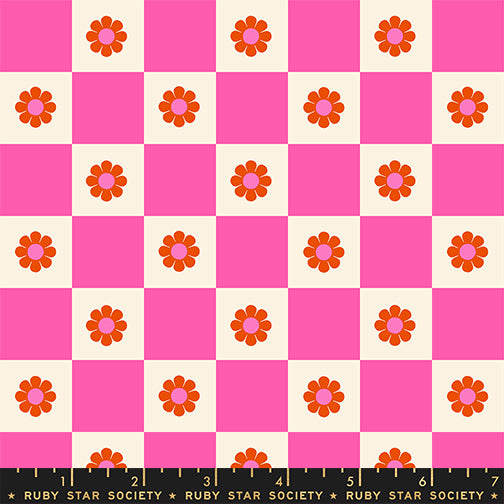Daisy Days by Alexia Marcelle Abegg : Flower Checks Playful RS4178 12