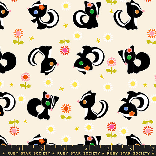 Daisy Days by Alexia Marcelle Abegg : Flower Friends Natural RS4172 11