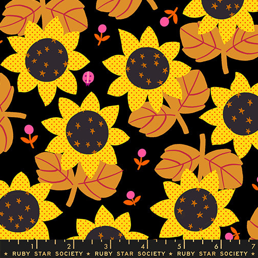 Daisy Days by Alexia Marcelle Abegg : Sunflower Black RS4173 16